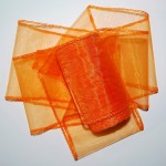 Organza stuha oranžová