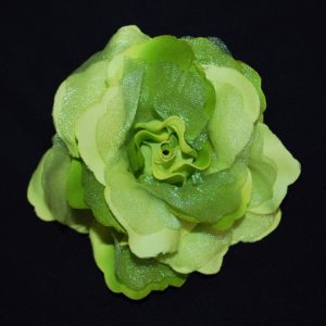 Růže 01 zelená s leskem 11cm